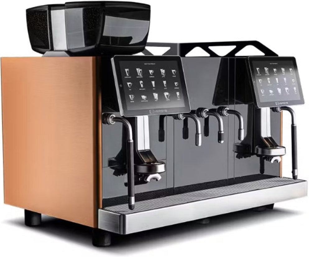 Eversys X-Wide Kaffeevollautomat in Schrägansicht