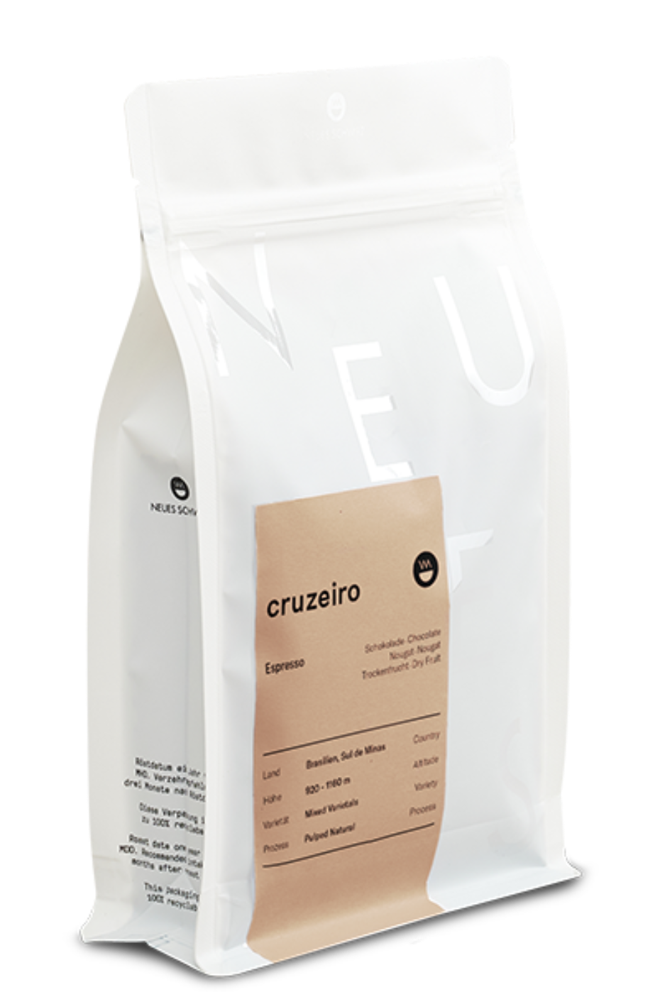 Neues Schwarz Cruzeiro Espresso