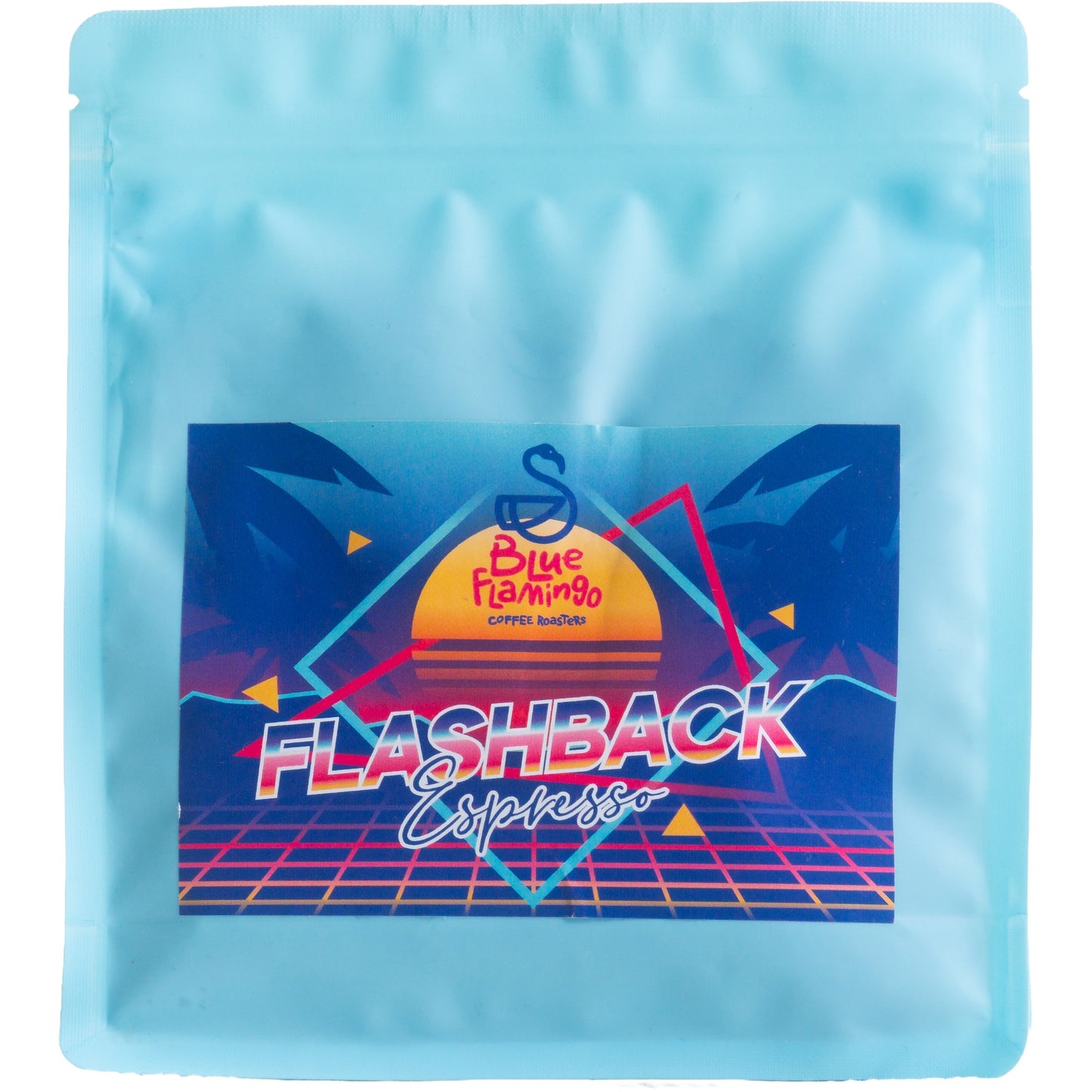 Blue Flamingo Flashback