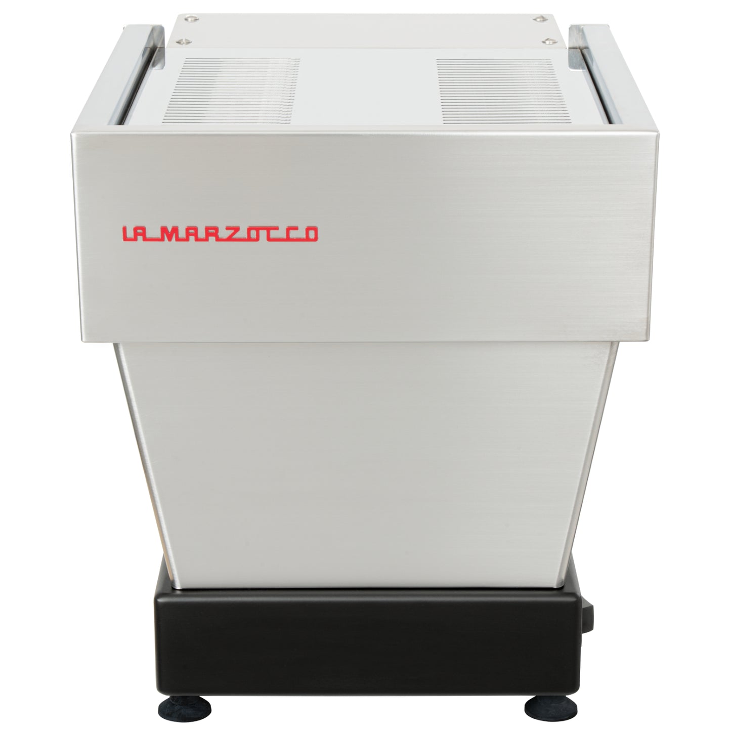 Rueckseite der La Marzocco Linea Micra in edelstahl