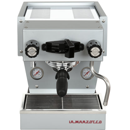 La Marzocco Linea Micra in grau in der Frontansicht